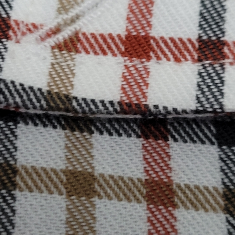 Van Heusen Men's Checkered Shirt Size XXL Button Down Long Sleeve Collared - Picture 4 of 7